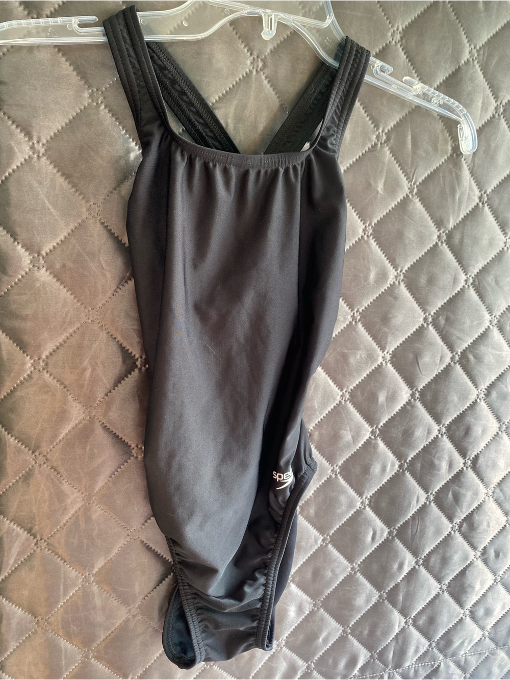 NWT Speedo ProLT Super Pro One Piece Swimsuit Black Sz 6/32